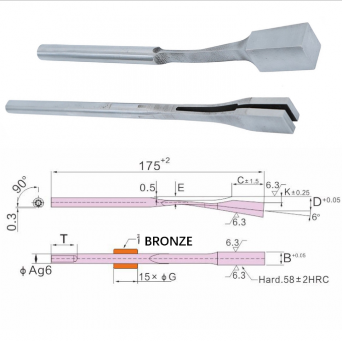 Spring steel Precision Moulded Components , Plastic Injection Mold PW ...