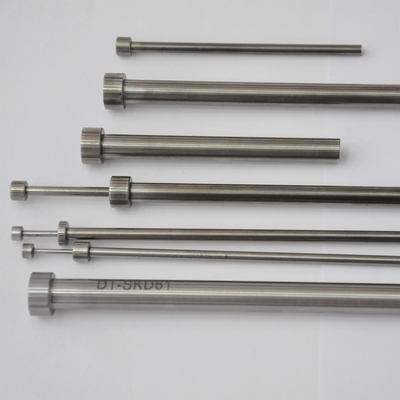 H13 SUJ2 SKD61 Ejector Pins And Sleeves Pin DIN16756 ISO8405 1.2344 Hot Work Die Steel