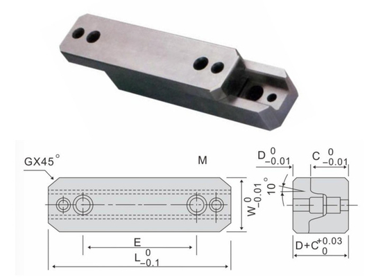 SUJ2 Nitride Locating Block Taper Mould YK30 Positioning Components