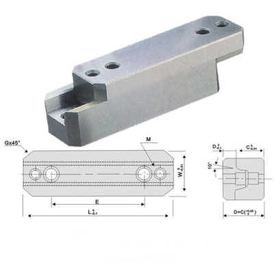 DME Hasco Locating Block Taper Lock Set For Vehicle Mould