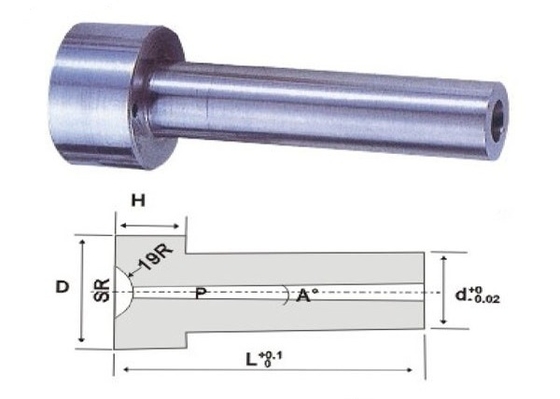 S45C SDK61 SKD11 Material Sprue Bushing For Plastic Injection Mold