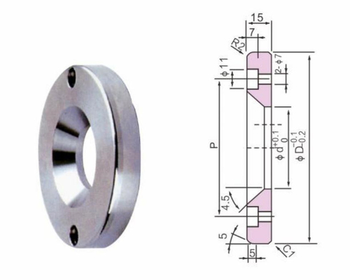 S45C SCM435 Precision Mold Parts , Tempered Plastic Mold Locating Ring