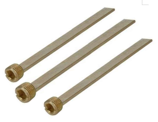 Spiral Cooling Baffles Spiral Brass Plug Baffles For Plastic Injection Mold