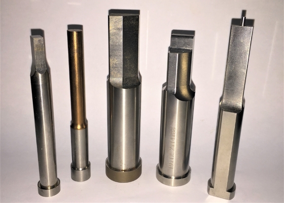JIS Mold Core Pins TICN Coating HSS Piercing Punches HRC 60 - 64