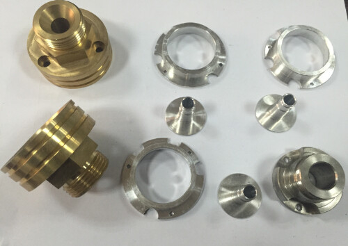 Brass CNC Machining Parts Hardened CNC Machined Metal Parts for Mechanical Automation