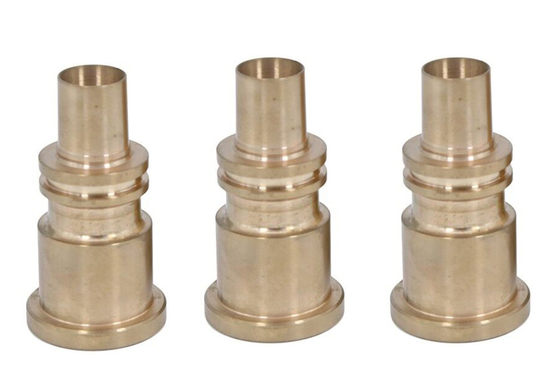 Bead Blasted CNC Turning Parts Heat treatment Titanium CNC Machining Parts