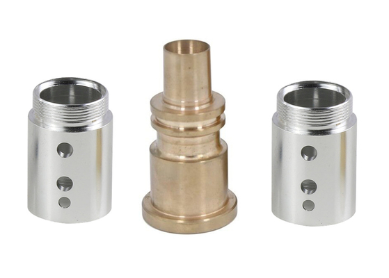 Bead Blasted CNC Turning Parts Heat treatment Titanium CNC Machining Parts