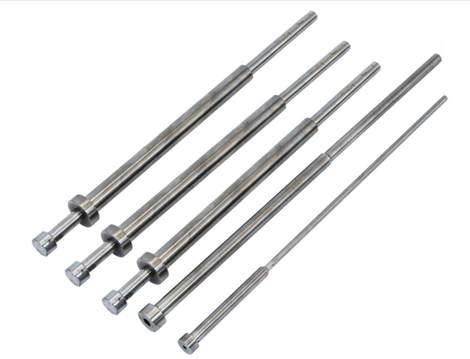 SKH40 SKH51 Injection Mold Ejector Pin TiCN Core Pins And Sleeves