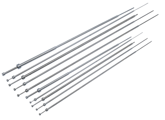 SKH40 SKH51 Injection Mold Ejector Pin TiCN Core Pins And Sleeves