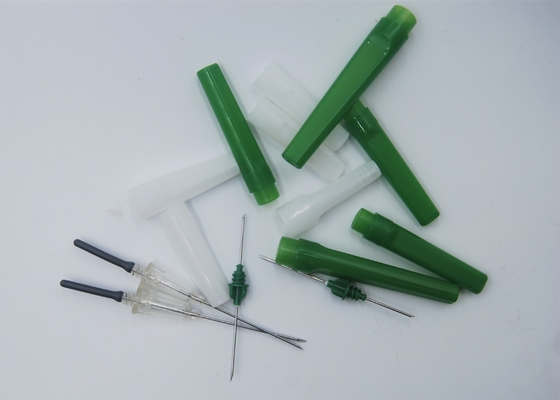 Multi Sample Rubber Sleeve Blood Collection Needle Set 21G 22G