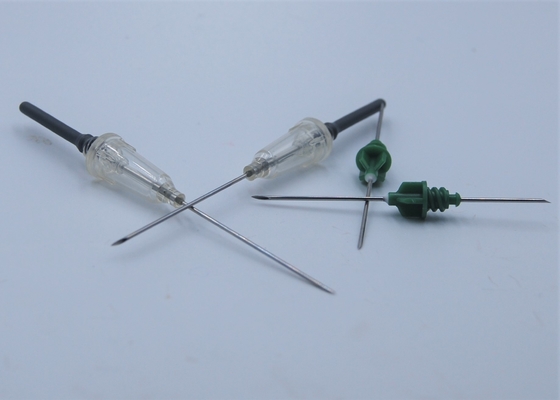 Multi Sample Rubber Sleeve Blood Collection Needle Set 21G 22G