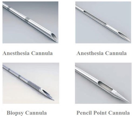 Anesthesia Cannula Needle Biopsy Cannula Back Hole Cannula Biopsy Cannula