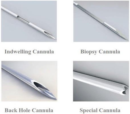 Anesthesia Cannula Needle Biopsy Cannula Back Hole Cannula Biopsy Cannula