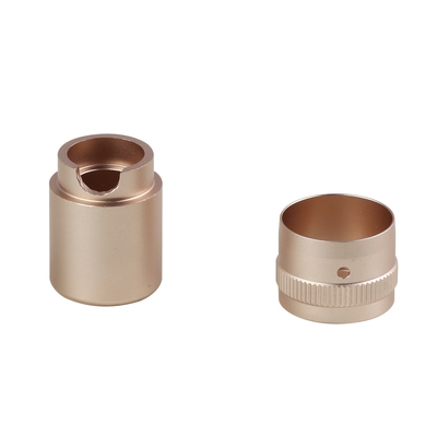 Zinc Aluminum CNC Turning Parts Fine Polished Precision Turned Components for Automation Equipment